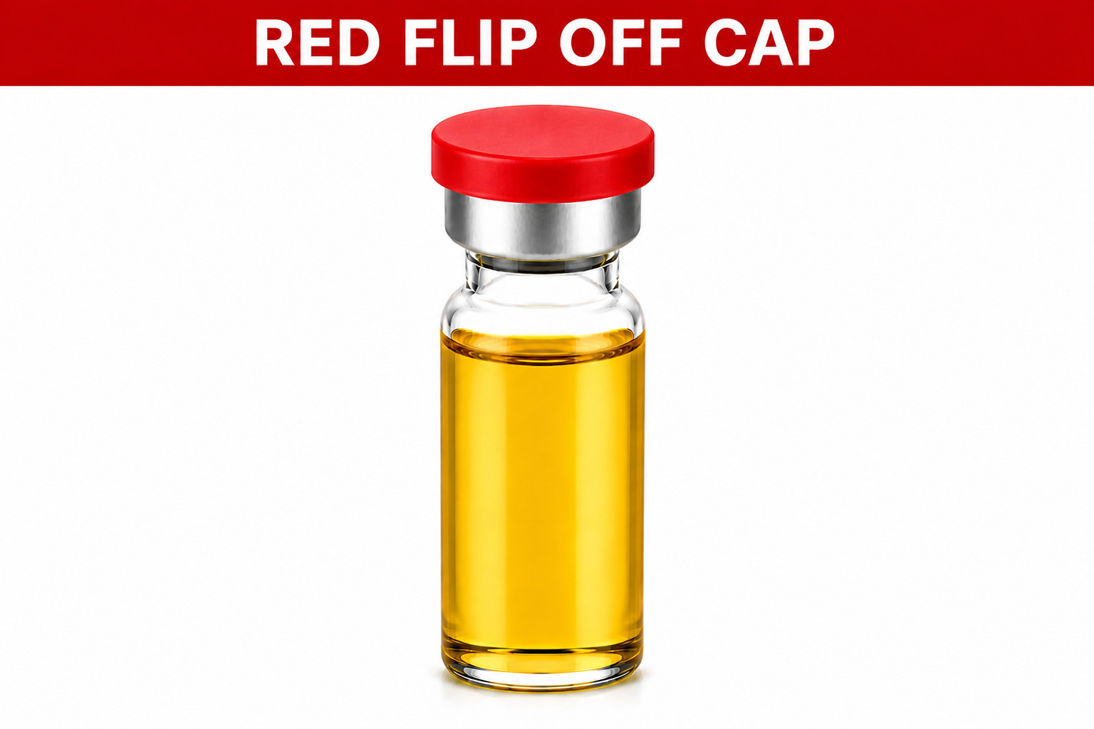 500 Ct 10ml Vials w/ Flip Off Caps & Rubber Stoppers Lab Glass Bottles