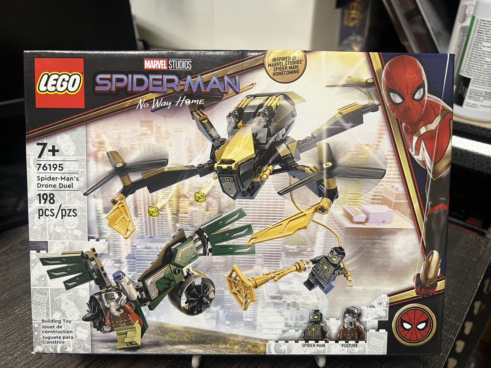 LEGO Super Heroes: Spider-Man\'s Drone Duel (76195)