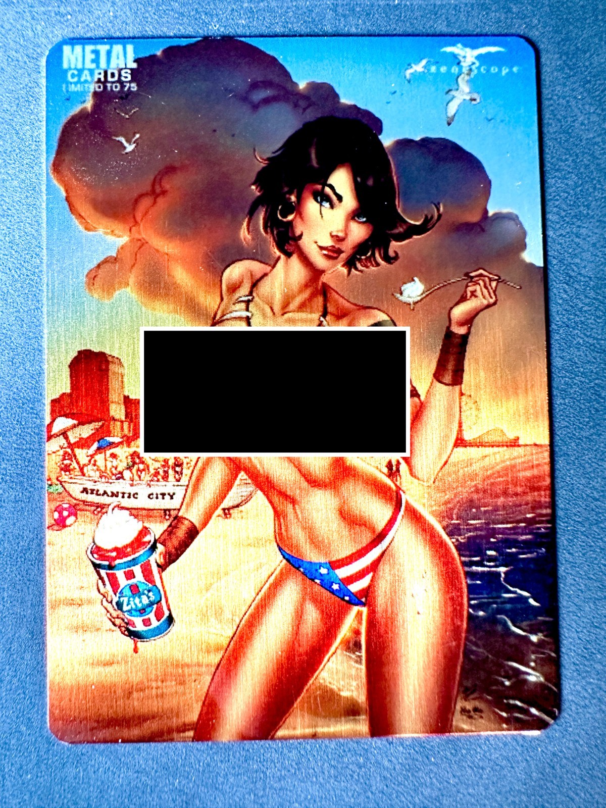 Zenescope Mowgli Z-Rated Metal Card LE 75 John Royle Grimm Universe Trading