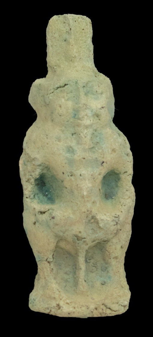 Antique Rare Statue Figurine Egyptian God Bes Authentic Ancient Egyptian BC