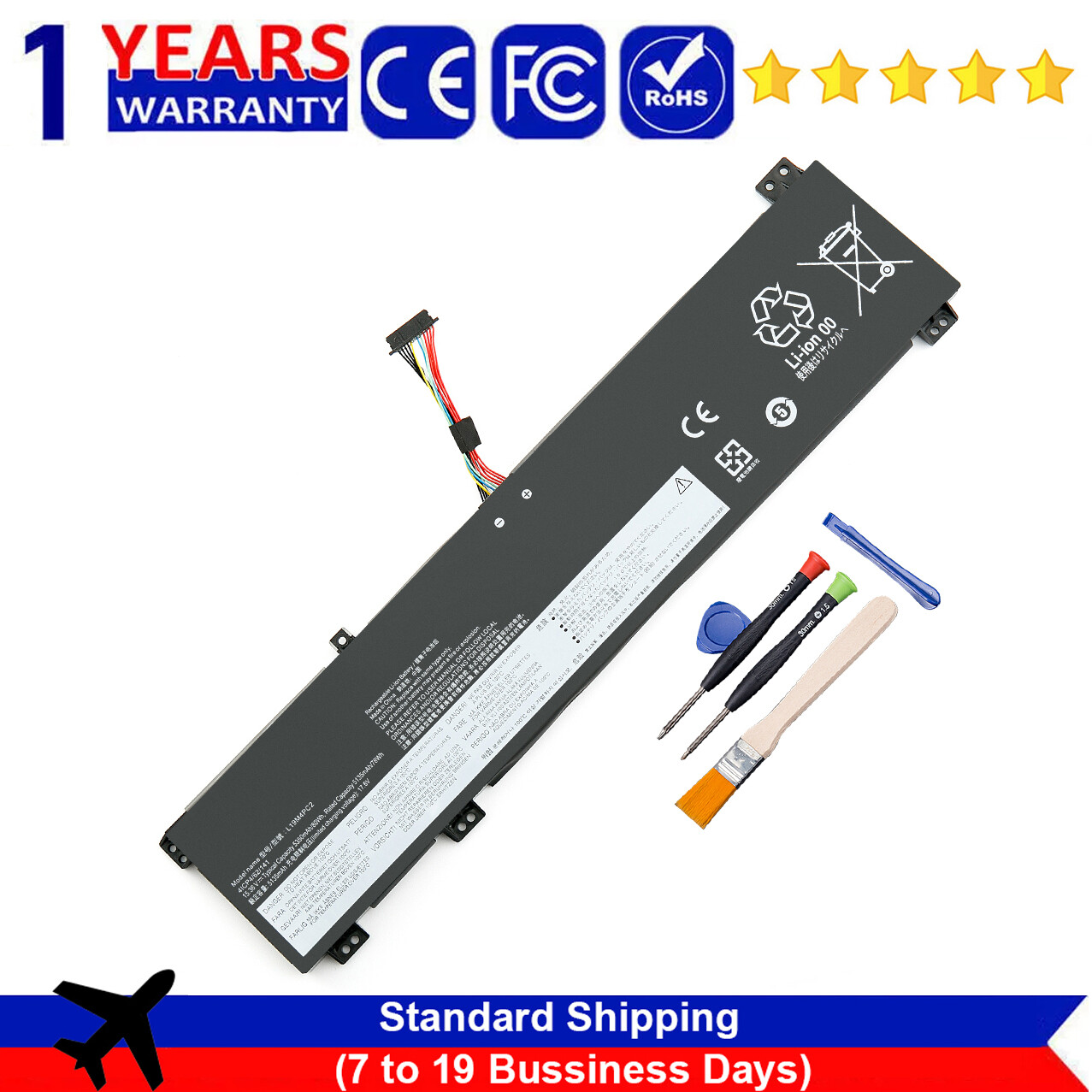 L19M4PC2 L19C4PC2 Battery For Lenovo Legion 5 15ARH05 5 15IMH05H 5i 17 5i 17