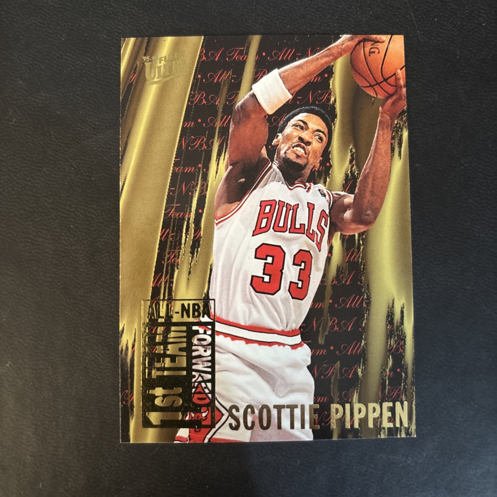 1995-96 Fleer Ultra - All-Nba Scottie Pippen #3 1995-96 Fleer Ultra - All-Nba Scottie Pippen #3