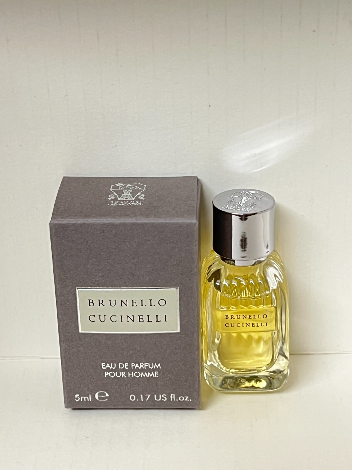 BRUNELLO CUCINELLI EAU DE PARFUM POUR HOMME DELUXES SIZE: 5ml NEW BRUNELLO CUCINELLI EAU DE PARFUM POUR HOMME DELUXES SIZE: 5ml NEW