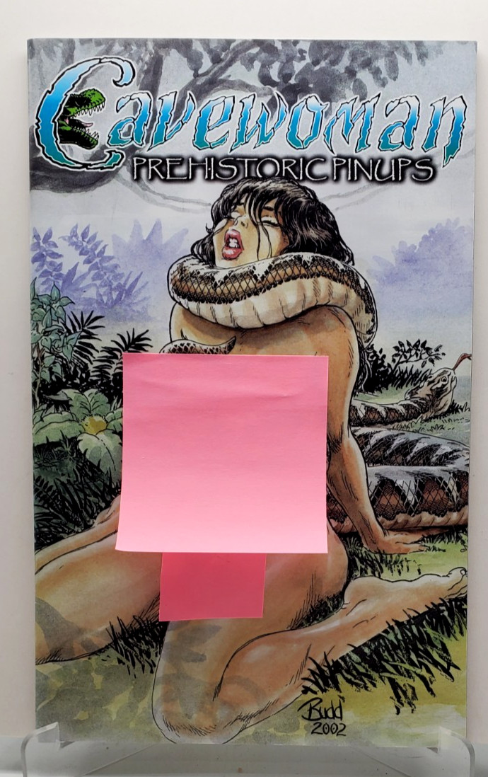 CAVEWOMAN PREHISTORIC PIN-UPS # 3 ~ 2002 Budd Root WP NM/MT Limited Edition