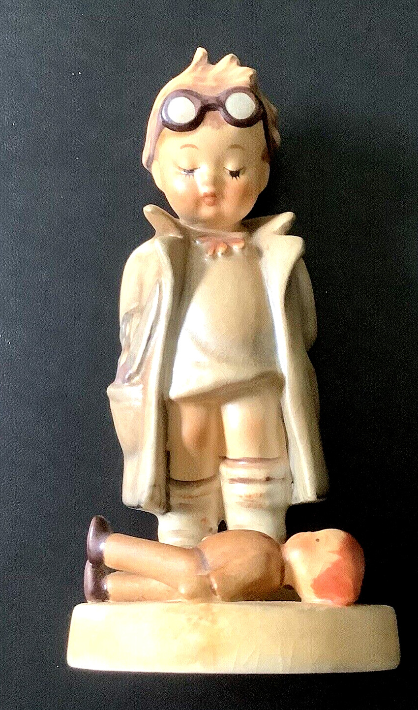 HUMMEL Figure w/Glasses Tools Doll V Bee W Germany great condition Mid Century