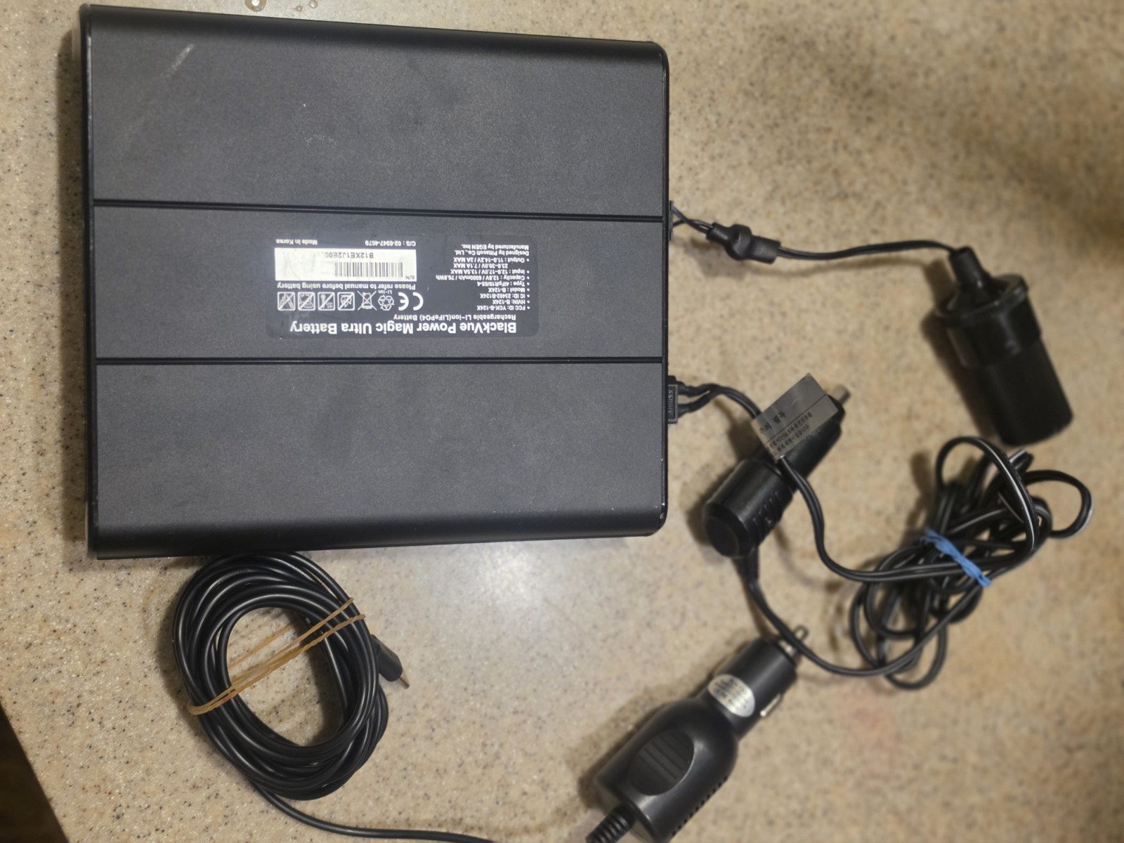 NEW BlackVue Power Magic Ultra Battery B-124X Dashcam Expansion Pack 6000mAh NEW BlackVue Power Magic Ultra Battery B-124X Dashcam Expansion Pack 6000mAh