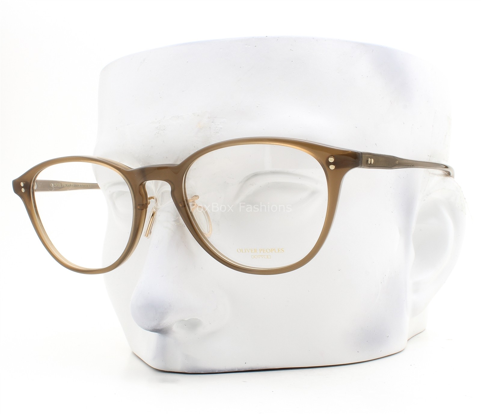Oliver Peoples Darielle Eyeglasses OV7987 Glasses Milky Light Brown 49mm w/case