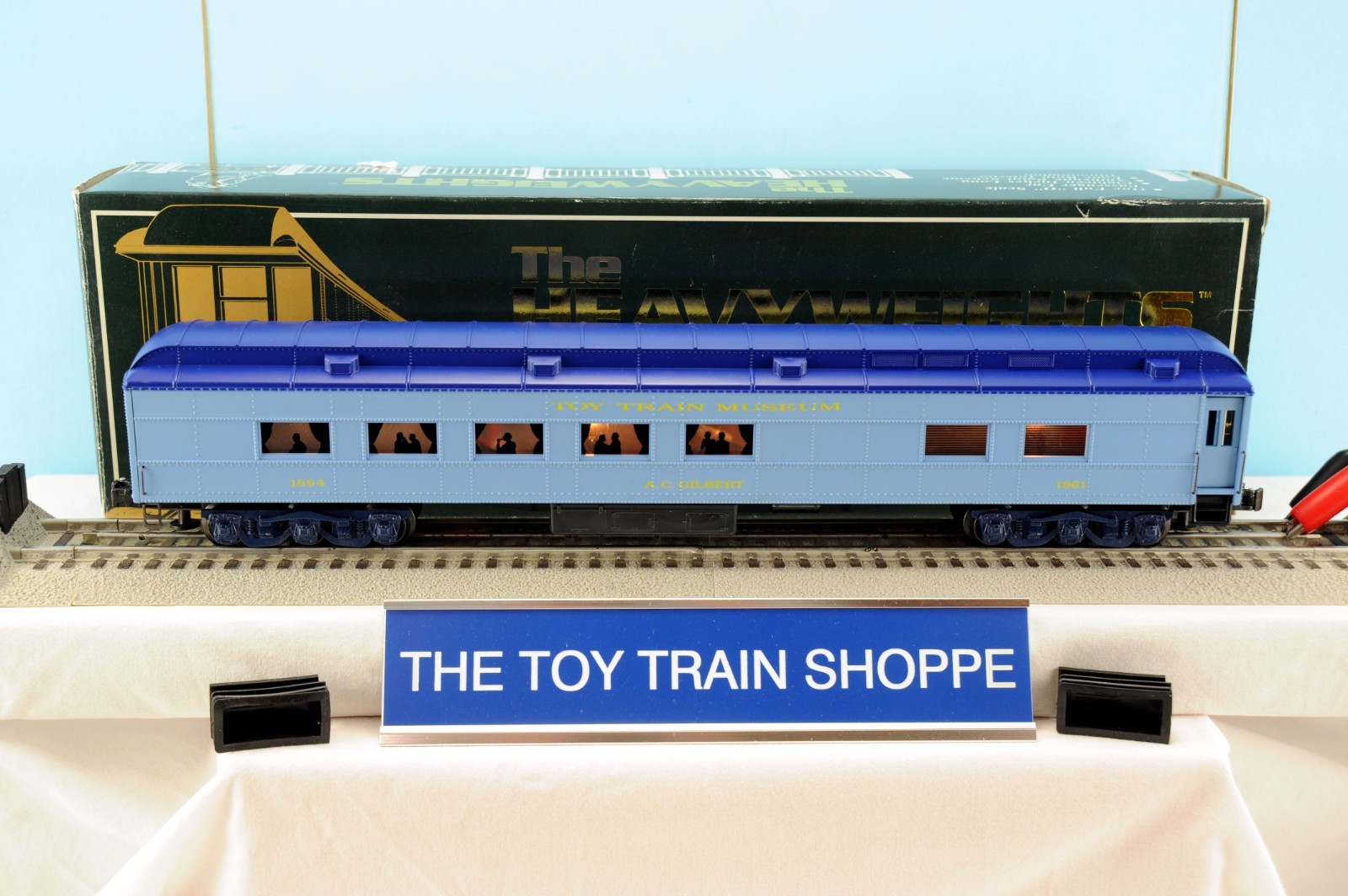 K-LINE HEAVYWEIGHTS 1884 TOY TRAIN MUSEUM LIGHTED DINER CAR-TESTED-NEW IB-LOT #2