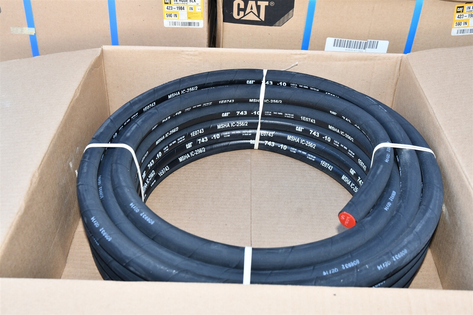 50' Cat High Temperature Fuel Line Hose 5/8