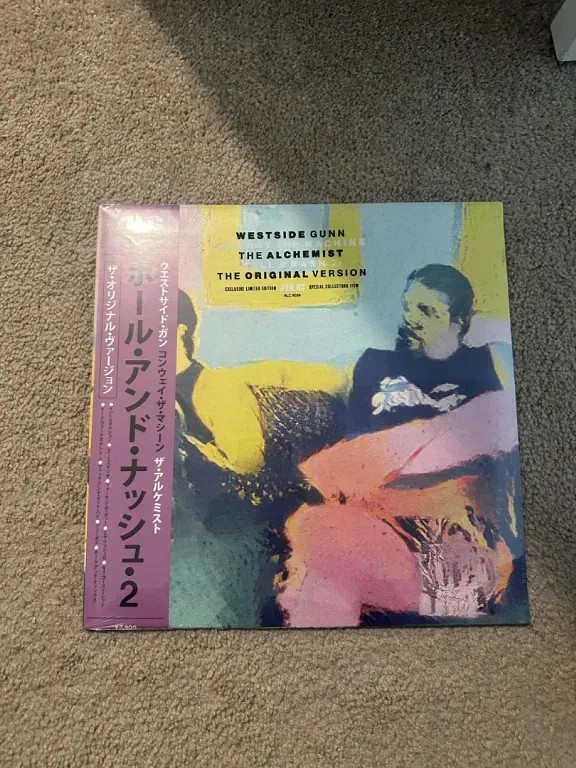 ALCHEMIST WESTSIDE GUNN CONWAY Hall and Nash 2 OBI Clear Vinyl IN HAND