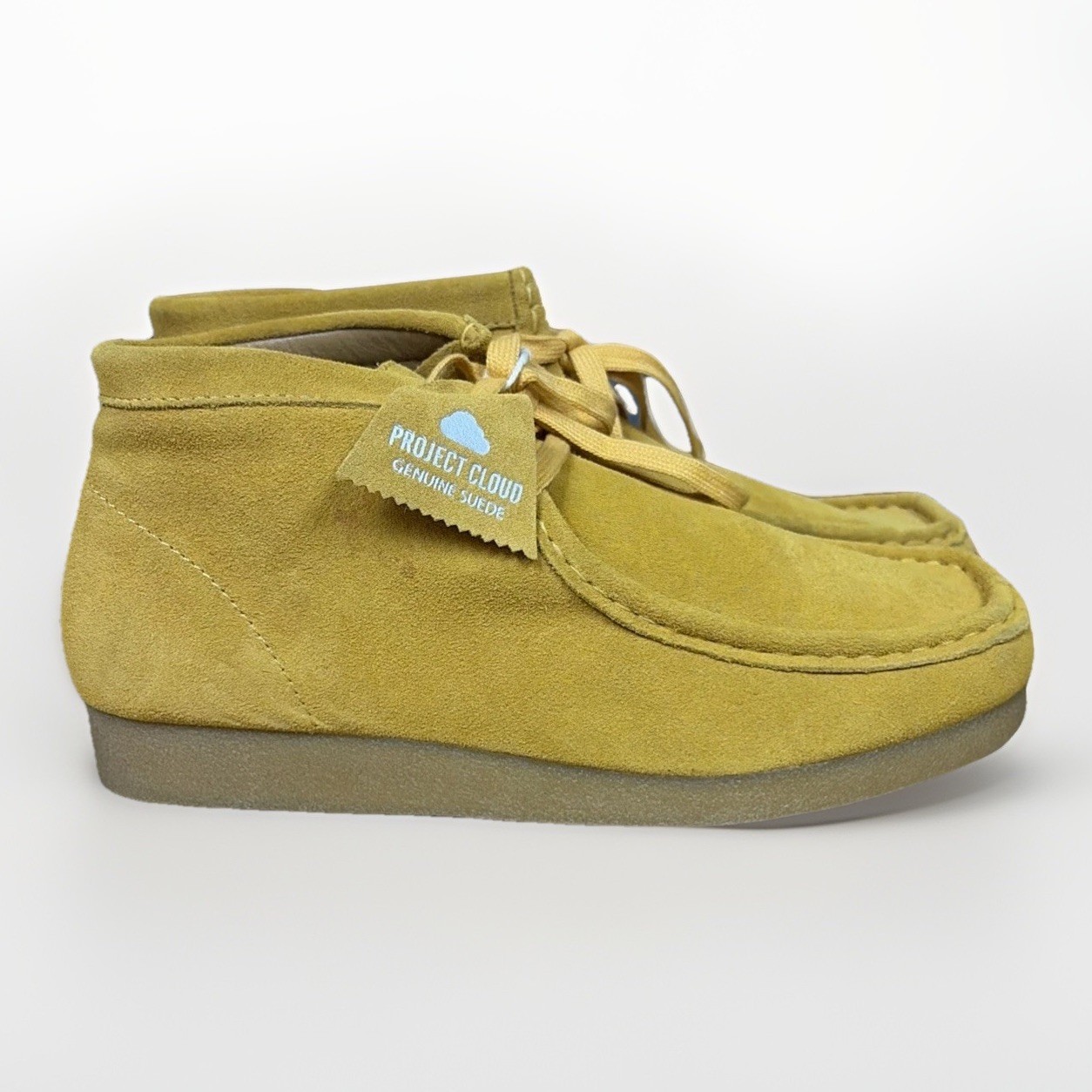 Size 9 - Project Cloud Suede Wally Boot Women’s Yellow Shoes