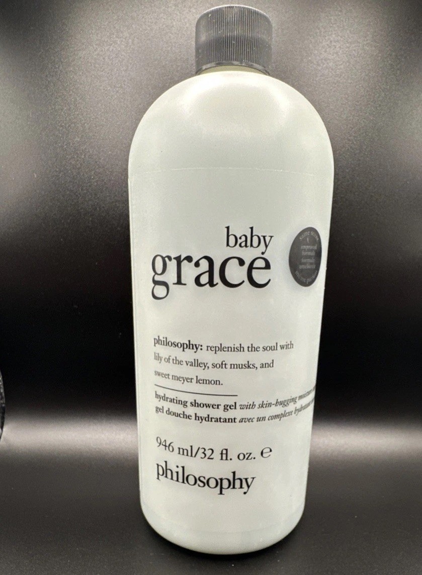 Philosophy Baby GRACE Hydrating Shower Gel 32 fl. oz. NEW Philosophy Baby GRACE Hydrating Shower Gel 32 fl. oz. NEW
