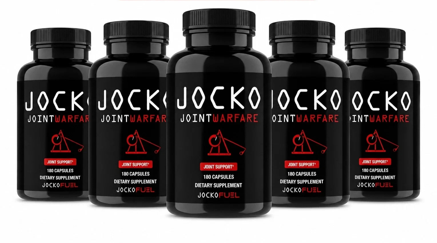 5 Pack Premium Jocko Joint Warfare - Joint Support - 180 Caps - New & Sealed 5 Pack Premium Jocko Joint Warfare - Joint Support - 180 Caps - New & Sealed