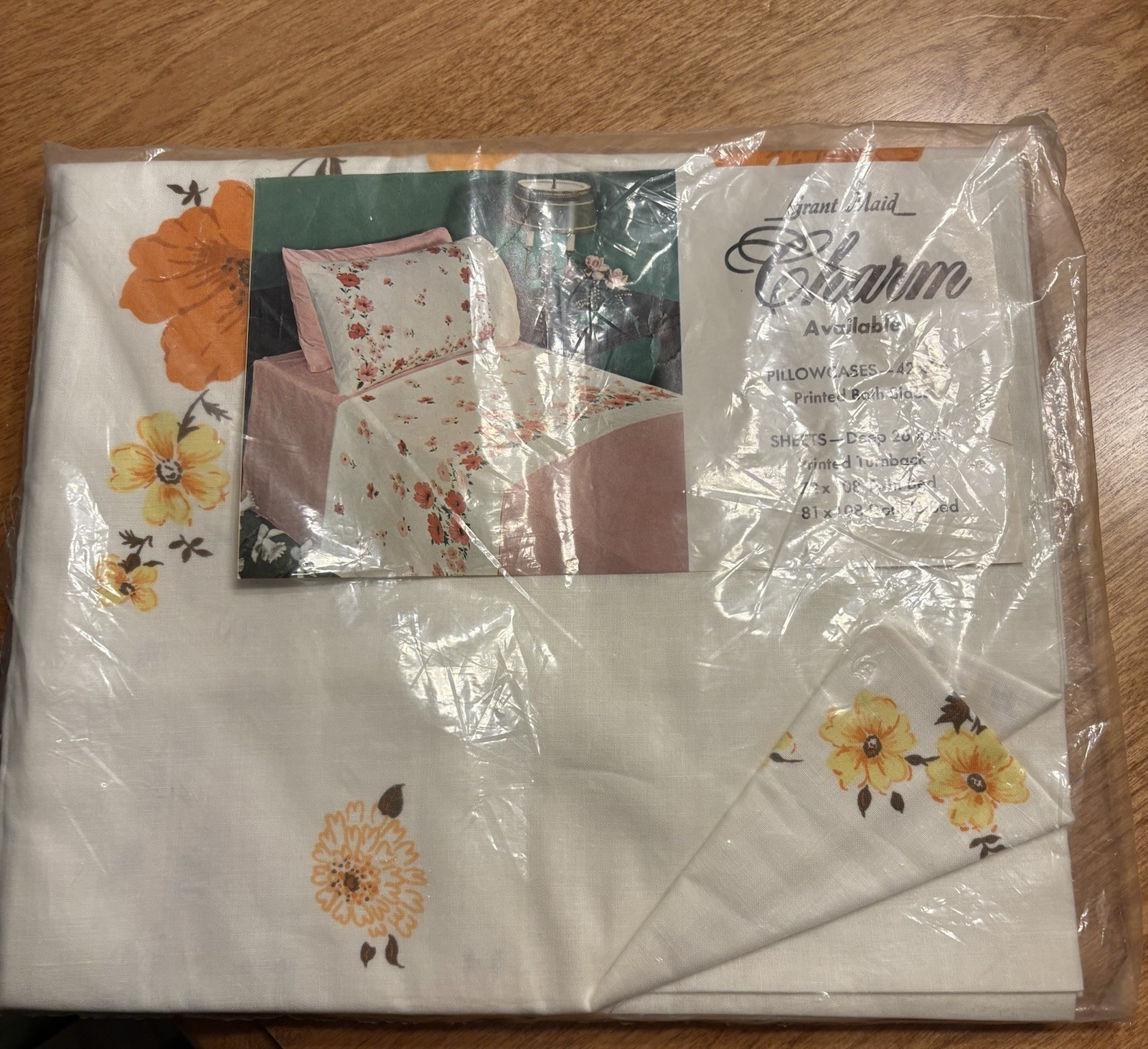 Vintage Grant Maid Charm Pillowcases - NIP Vintage Grant Maid Charm Pillowcases - NIP