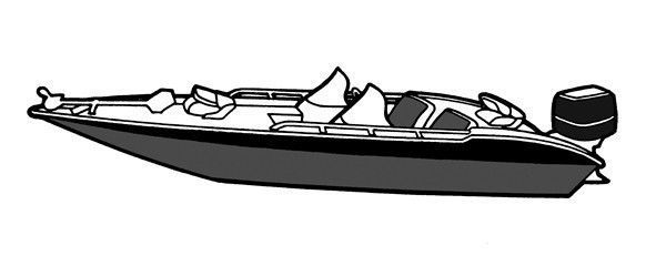 7.6oz BOAT COVER RANGER COMANCHE 461/462 VS 1995-1999