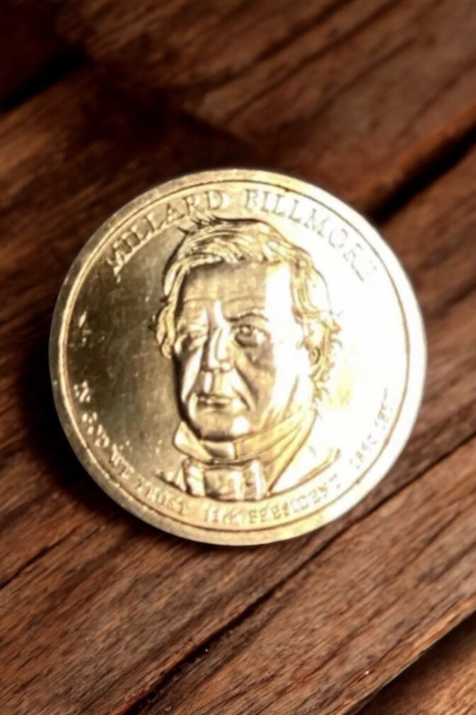 2010-D Millard Fillmore Gem Brilliant Uncirculated Mint State $1 Coin