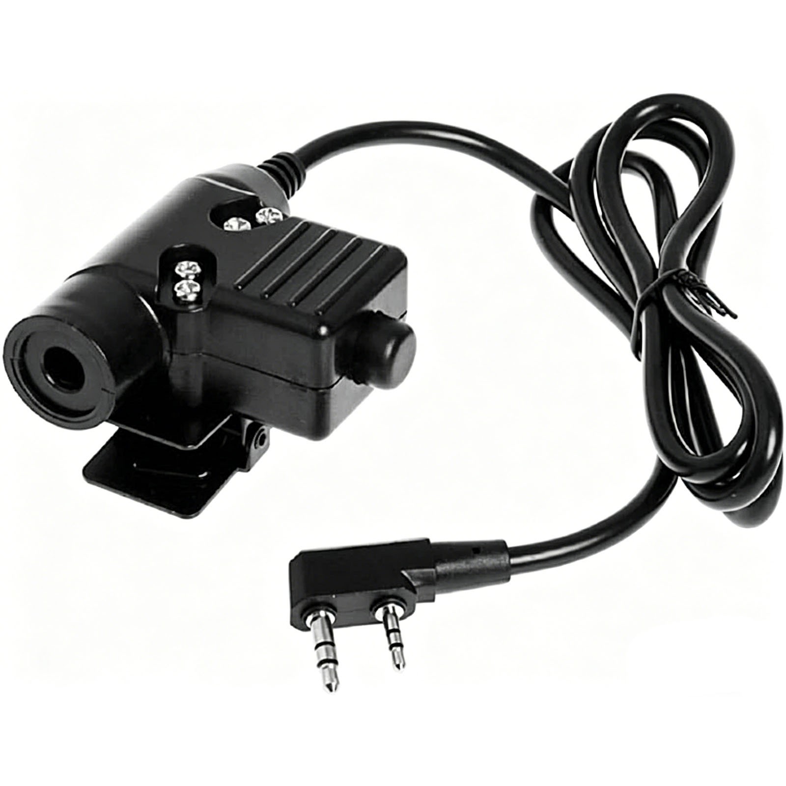 U94 PTT 2 Pin Kenwood Adapter Z Tactical Mobile for Baofeng Radio Headset