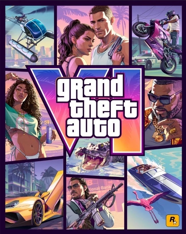 GTA 6 Grand Theft Auto VI Rockstar Games Poster GTA 6 Grand Theft Auto VI Rockstar Games Poster