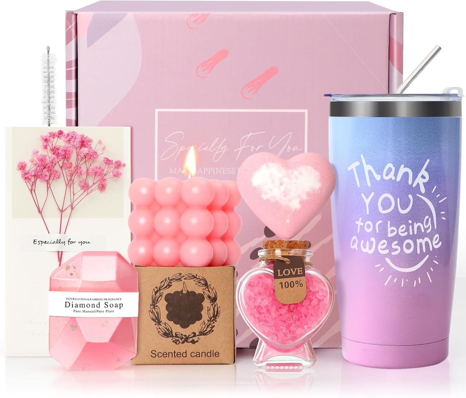 Sister Birthday Gifts, Self Care Get Well Soon Thanksgiving Christmas Gift Baske