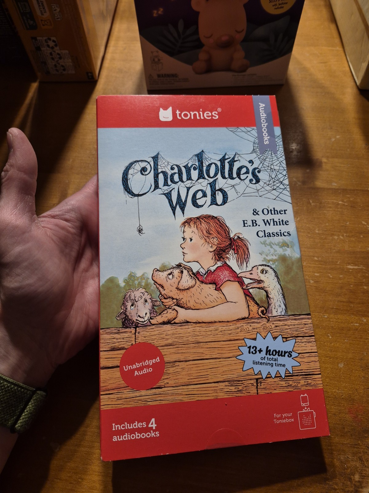 Tonies Charlotte\'s Web & Other E.B. White Classics 4 Audiobooks for Toniebox