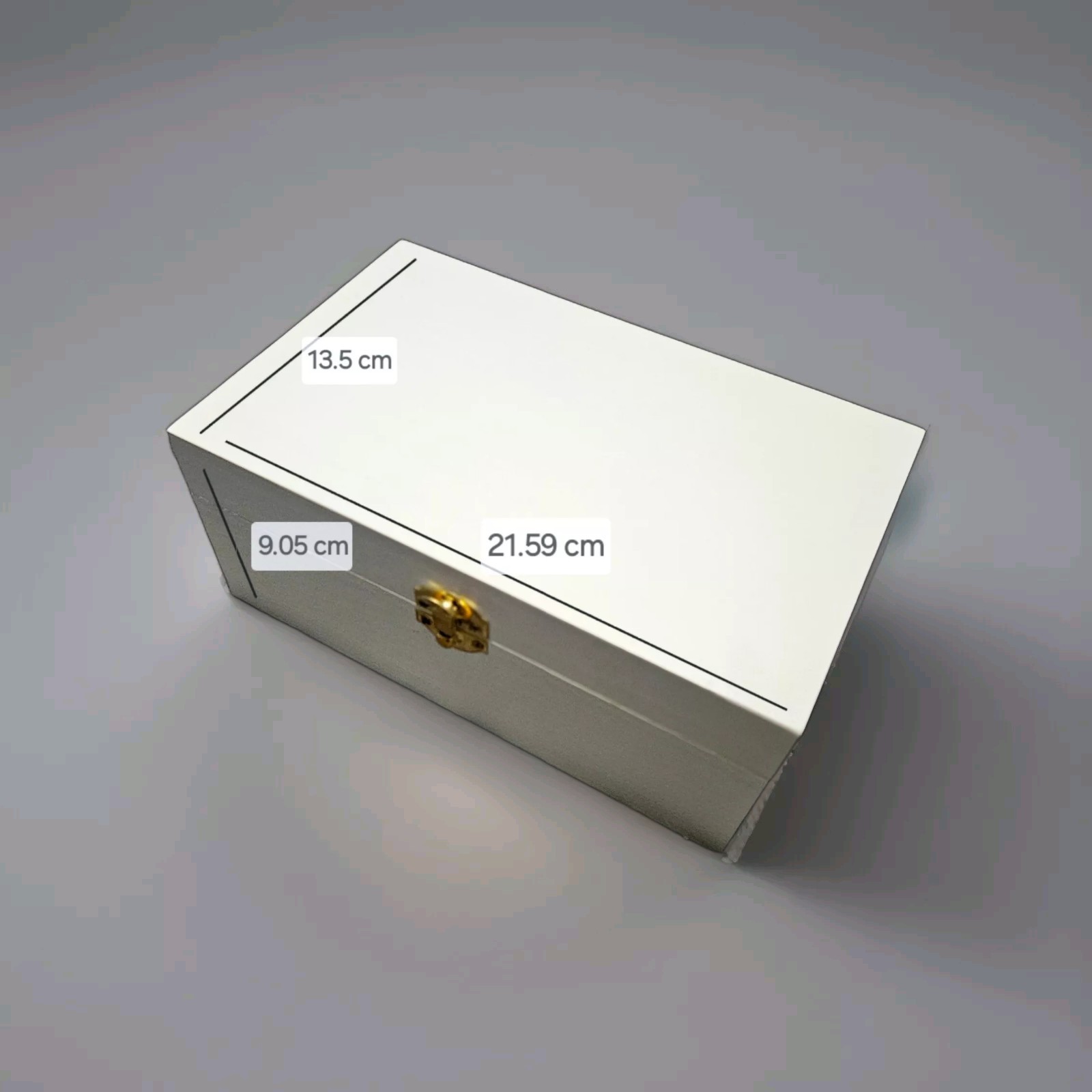 White Wooden Chest Storage Box Keepsake Personalized Gifts USA SELLER WHOLESALE