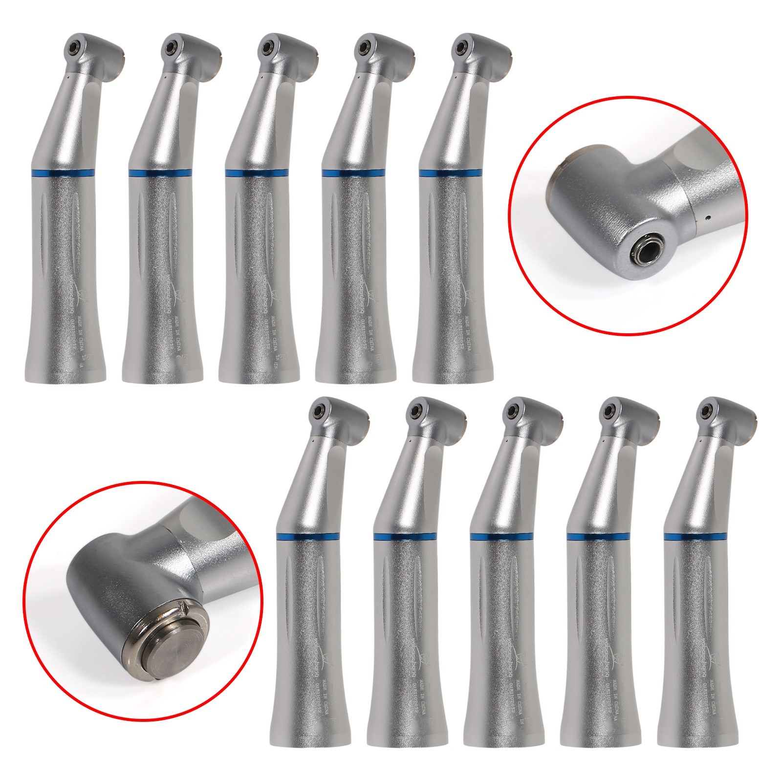 10x Dental Slow Low Speed Contra Angle Handpiece Internal Inner Water Spray WY
