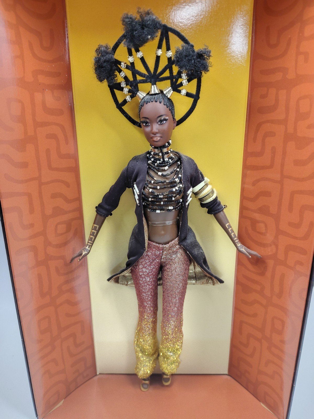 Moja Treasures of Africa Barbie 2001 Barbie Collectibles In Original Box 50826