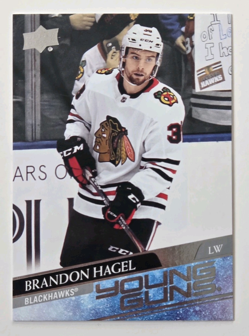 Brandon Hagel 2020-21 Upper Deck Series 2 Young Guns #491 Brandon Hagel 2020-21 Upper Deck Series 2 Young Guns #491