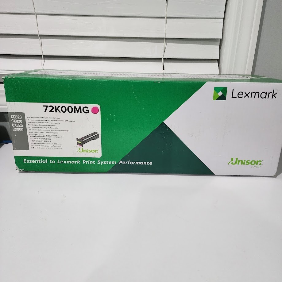 Lexmark 72K00MG Magenta Toner Cartridge