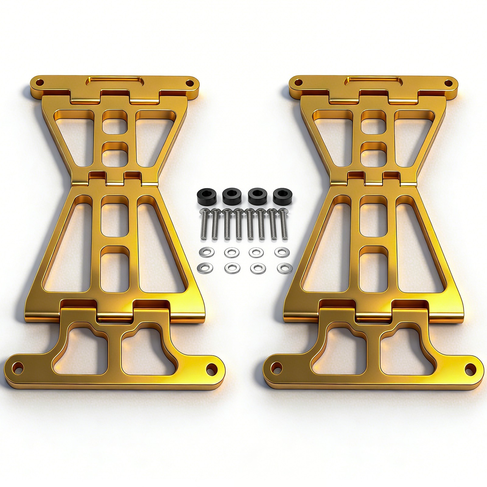Saddlebag Billet Aluminum Composite Lid Stoppers For Harley Touring 2014-2023