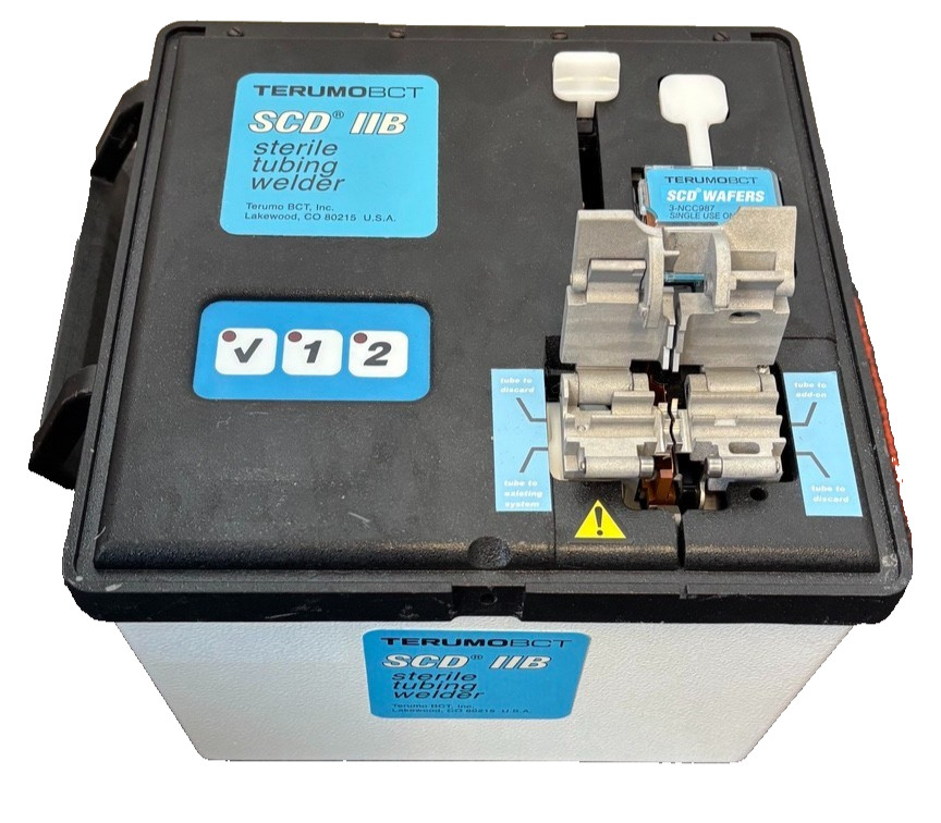 Terumo BCT SCD IIB Sterile Tubing Welder 3NCC986 FULLY TESTED WORKING COMPLETE