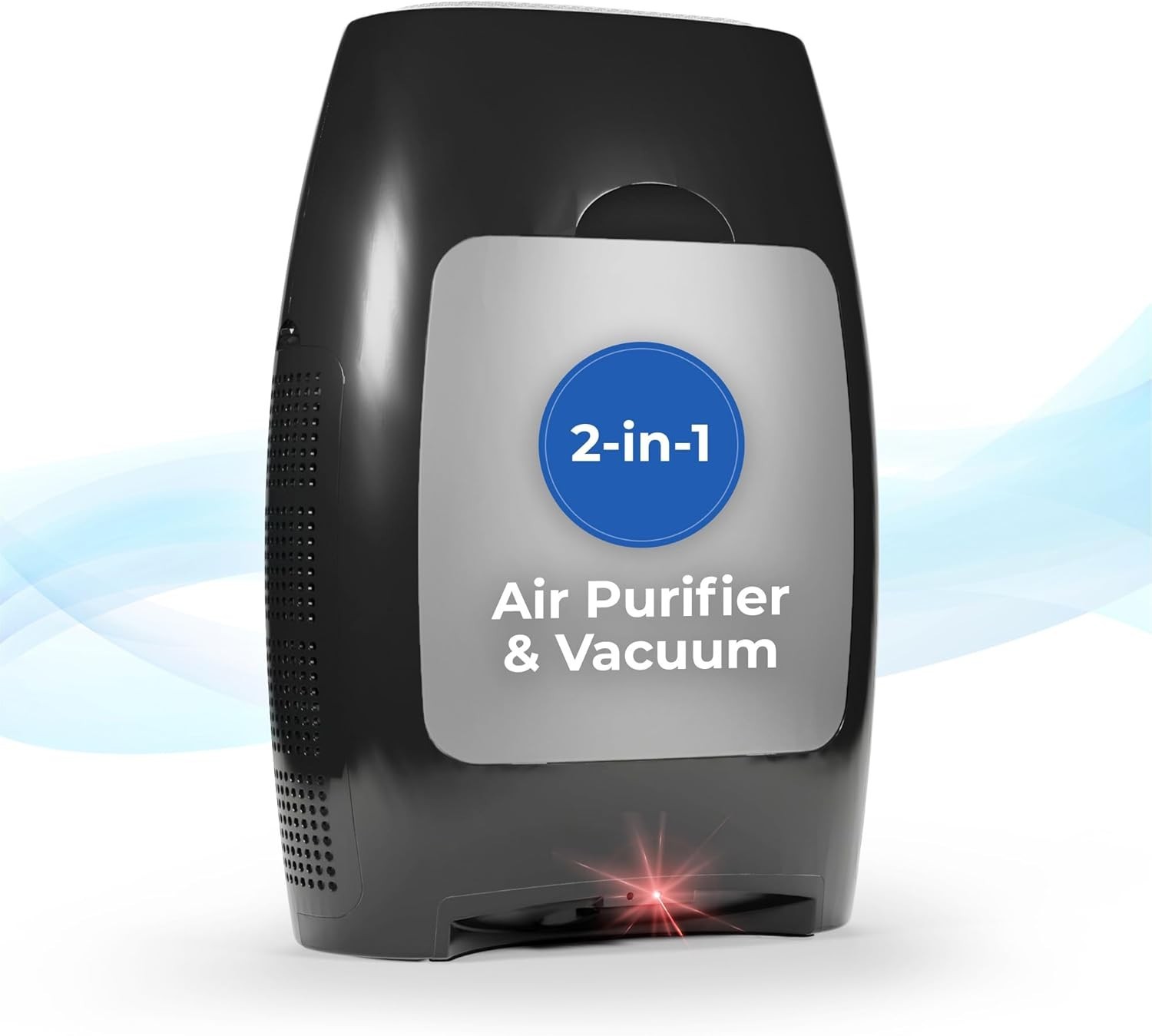 EyeVac Air 2-in-1 HEPA Air Purifier & Touchless Vacuum Automatic Dustpan Black EyeVac Air 2-in-1 HEPA Air Purifier & Touchless Vacuum Automatic Dustpan Black