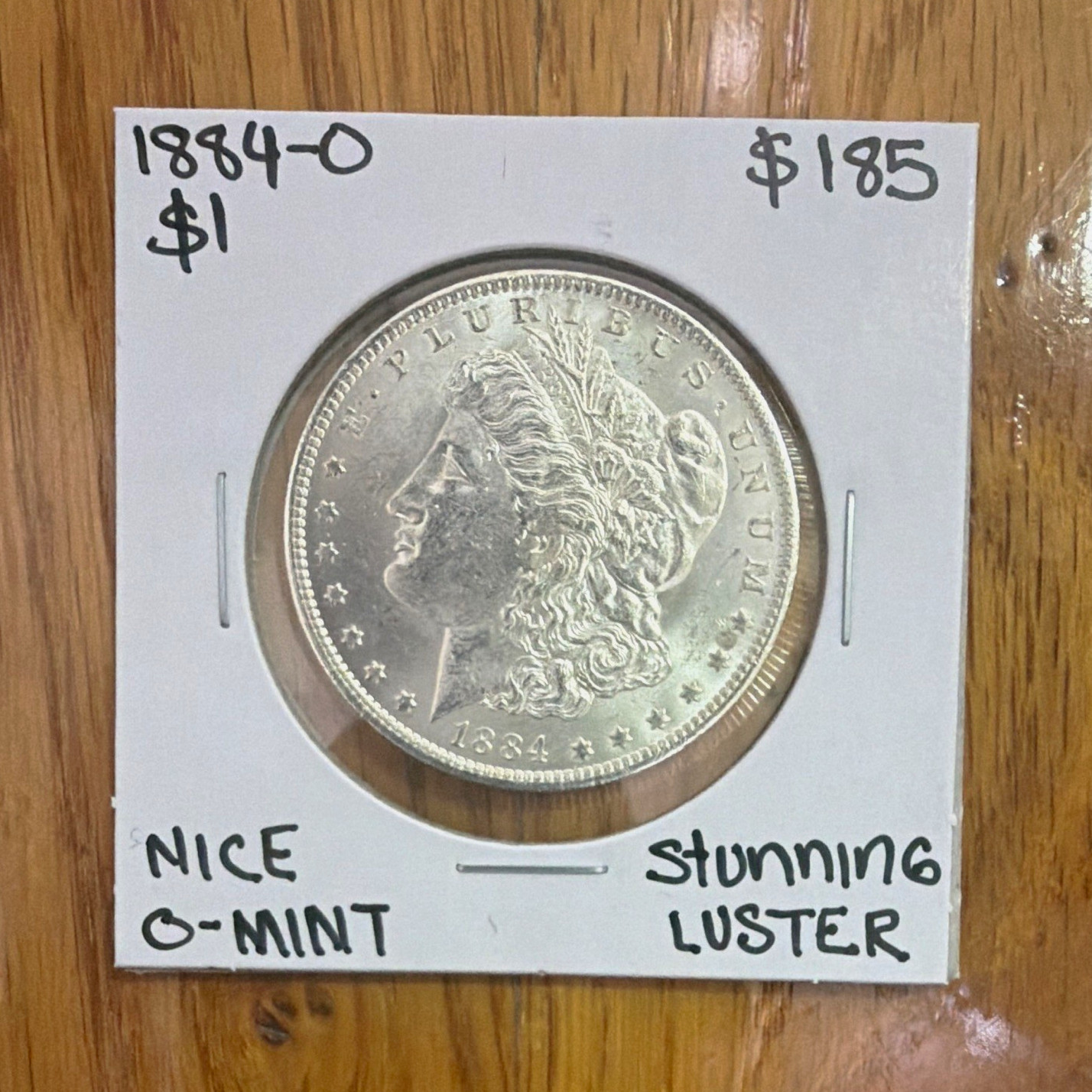 1884-O New Orleans Morgan Silver Dollar $1 Business Strike 90% Silver KM#110 1884-O New Orleans Morgan Silver Dollar $1 Business Strike 90% Silver KM#110