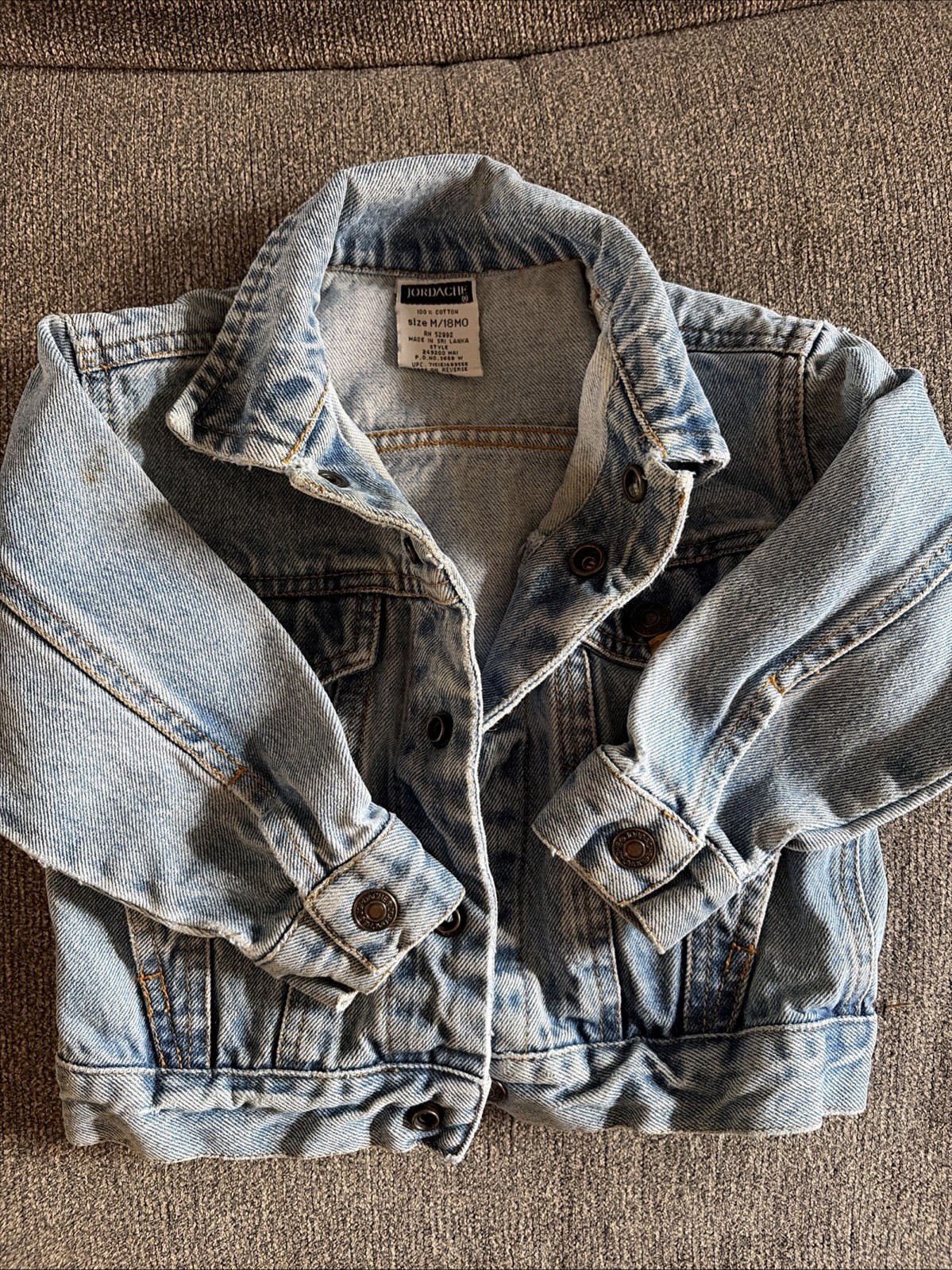 90’s Vintage Jordache 18month/medium Jean Jacket Girls boys 90’s Vintage Jordache 18month/medium Jean Jacket Girls boys