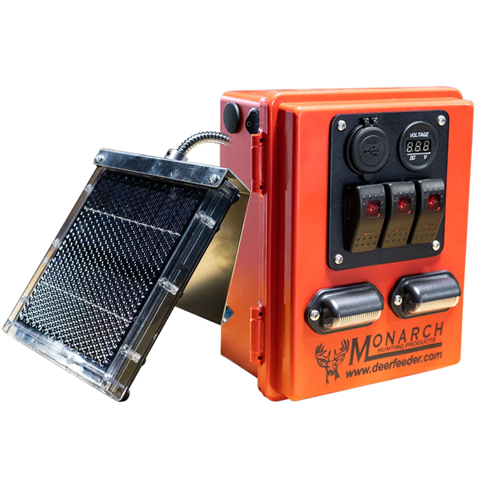 MONARCH HUNTING PRODUCTS The Charger for Use w/ 12V Rechargeable Batteries 1040
