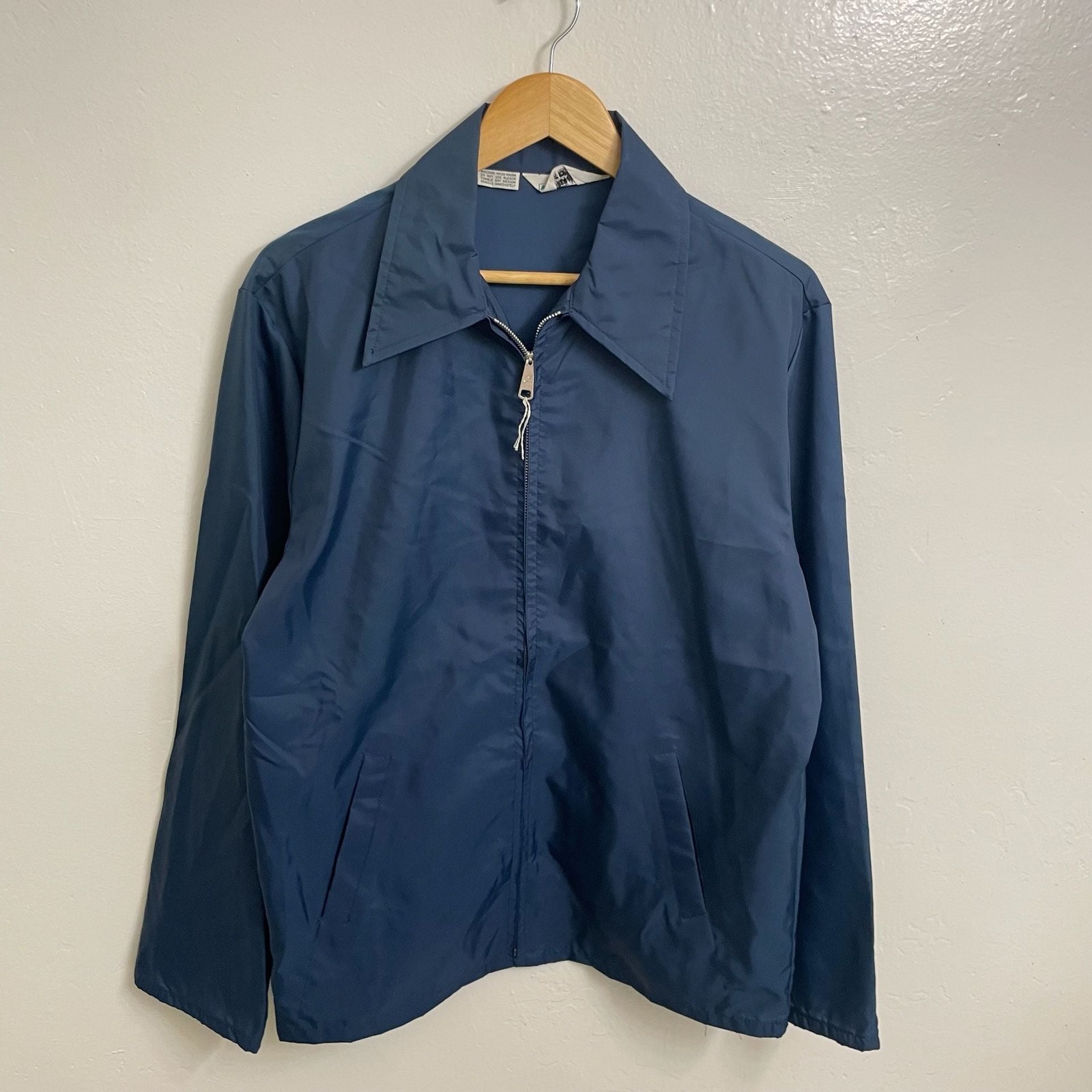 Vintage 1970s Kmart Nylon Windbreaker Jacket Made in Japan Size M