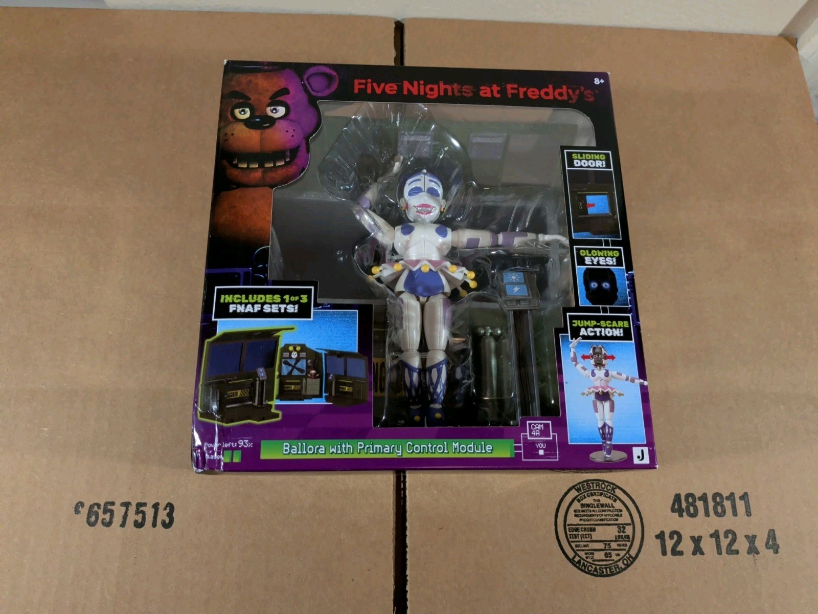 Jazwares FNAF New Ballora Primary Control Module Office Set Jazwares FNAF New Ballora Primary Control Module Office Set