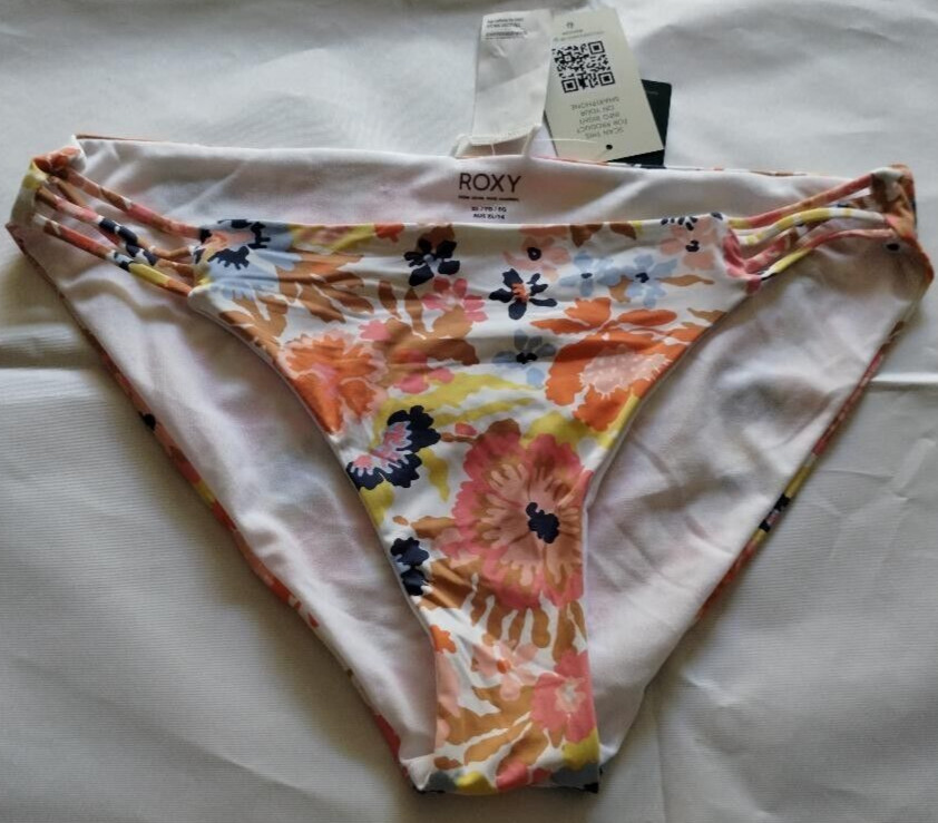 Roxy PT Beach Classics Hipster Swim Bottoms Size XL