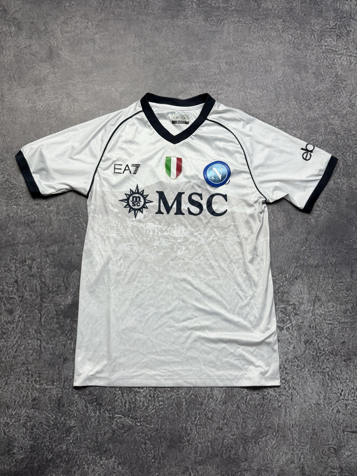 Emporio Armani EA7 SSC Napoli Football Jersey Soccer Shirt 2023 2024 Men’s SizeM