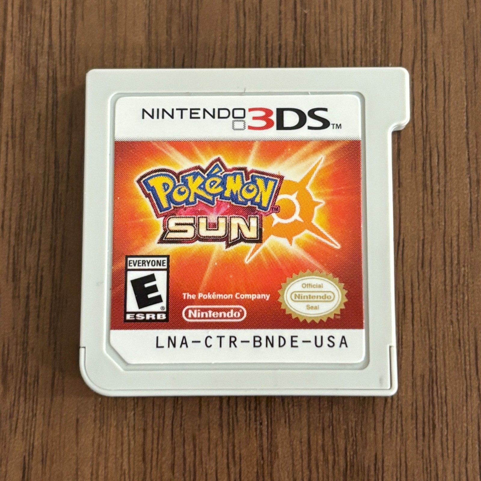 AUTHENTIC 2016 Pokemon Sun Game for Nintendo 3DS – TESTED