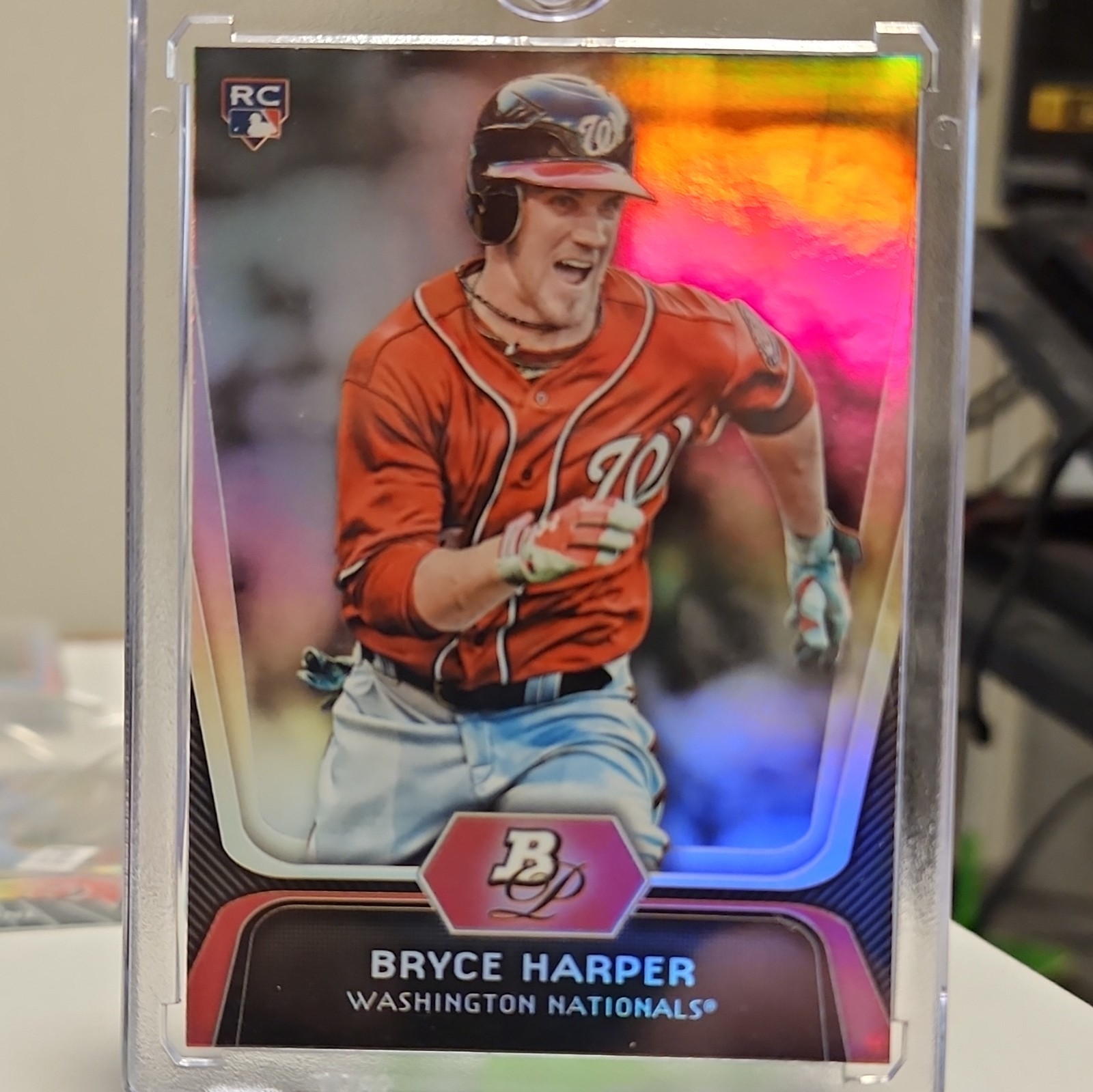 Topps 2012 Bowman Platinum Bryce Harper RC Platinum Moments #56