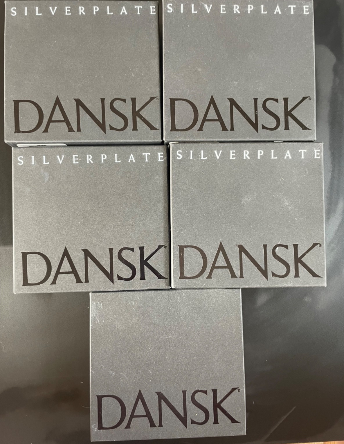 MCM Dansk Gunnar Cyrén Silver Plate Paperweight Vintage Lot 5 Animals NEW / NOS MCM Dansk Gunnar Cyrén Silver Plate Paperweight Vintage Lot 5 Animals NEW / NOS