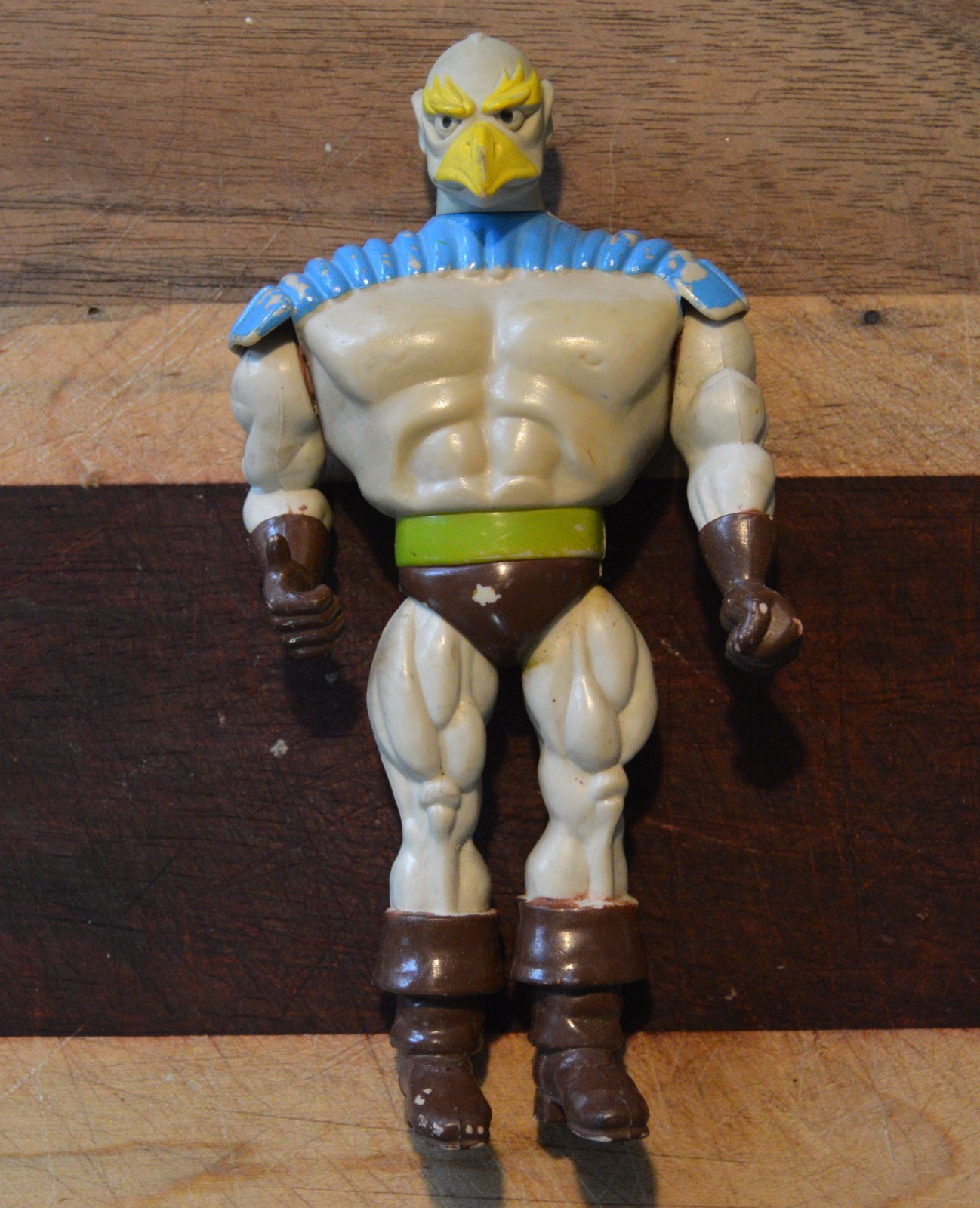 Vintage Galoob 1983 Black Star Palace Guard Bird Man Action Figure Vintage Galoob 1983 Black Star Palace Guard Bird Man Action Figure
