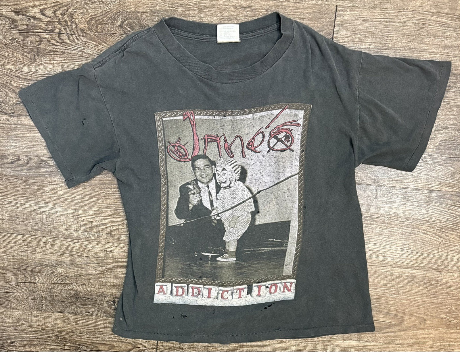 Vintage 1991 Jane’s Addiction A Show For The Whole Family Brockum T Shirt L