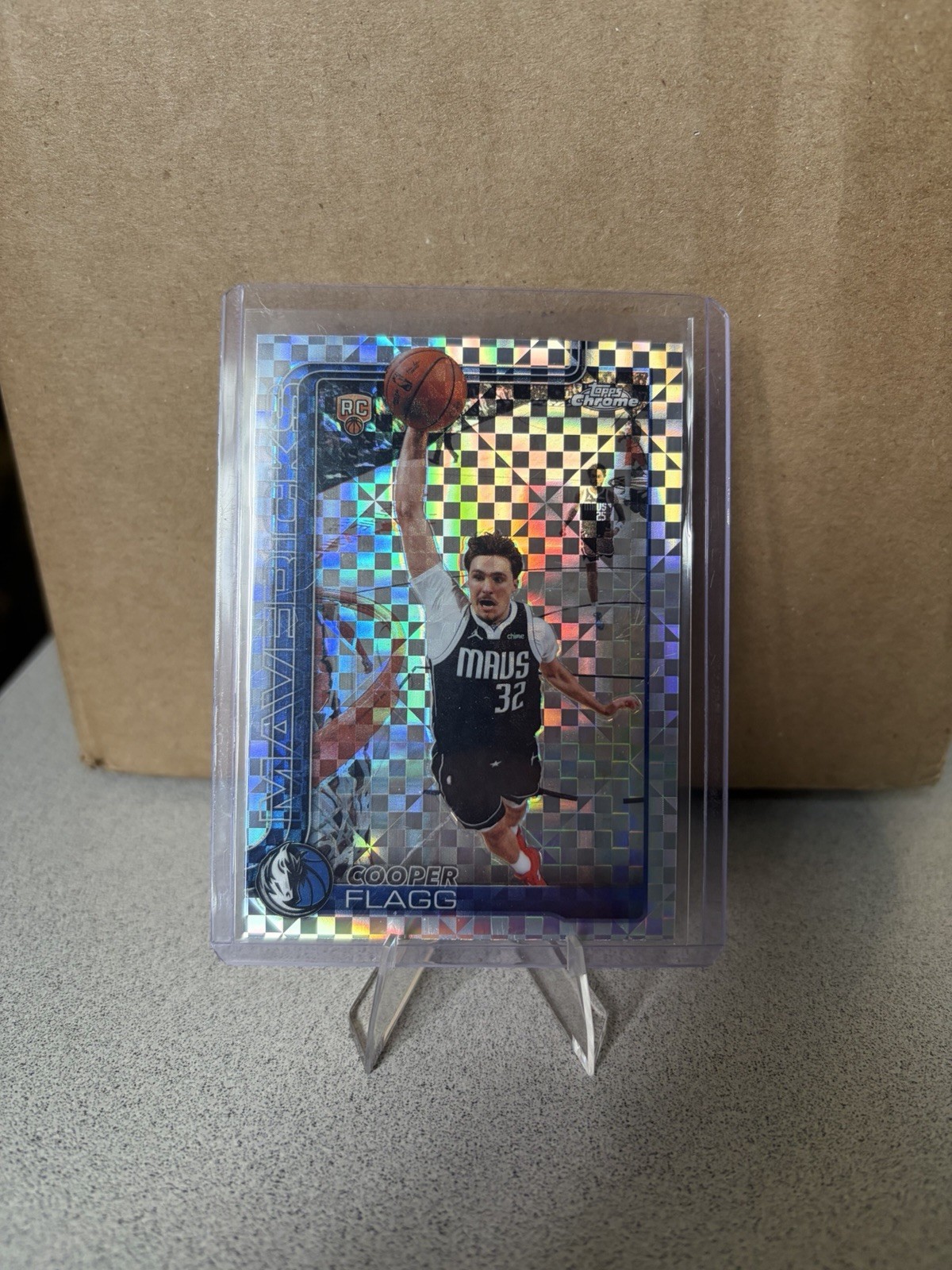 2025-2026 Topps Chrome Update Cooper Flagg Geometric (RC) Dallas Mavericks 🔥