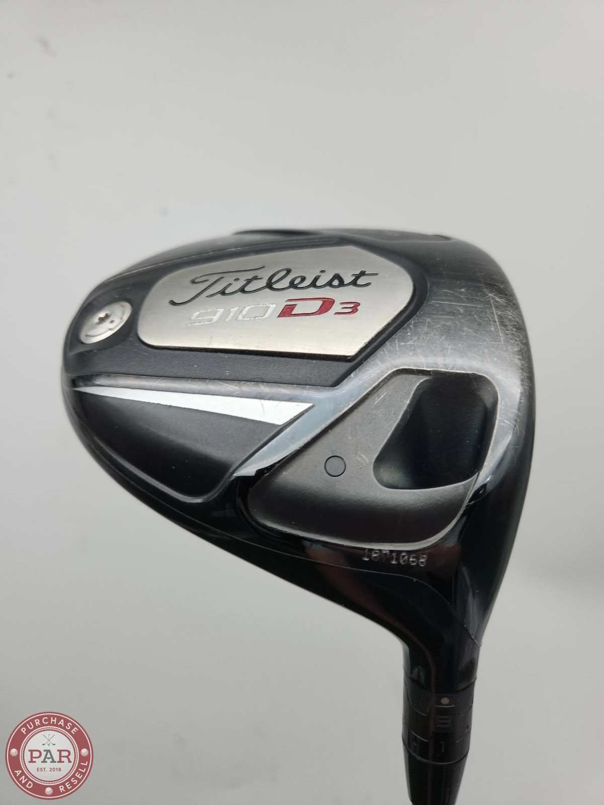 2011 TITLEIST 910D3 DRIVER 9.5* STIFF ALDILA RIP 60 2.9 +HC GOOD