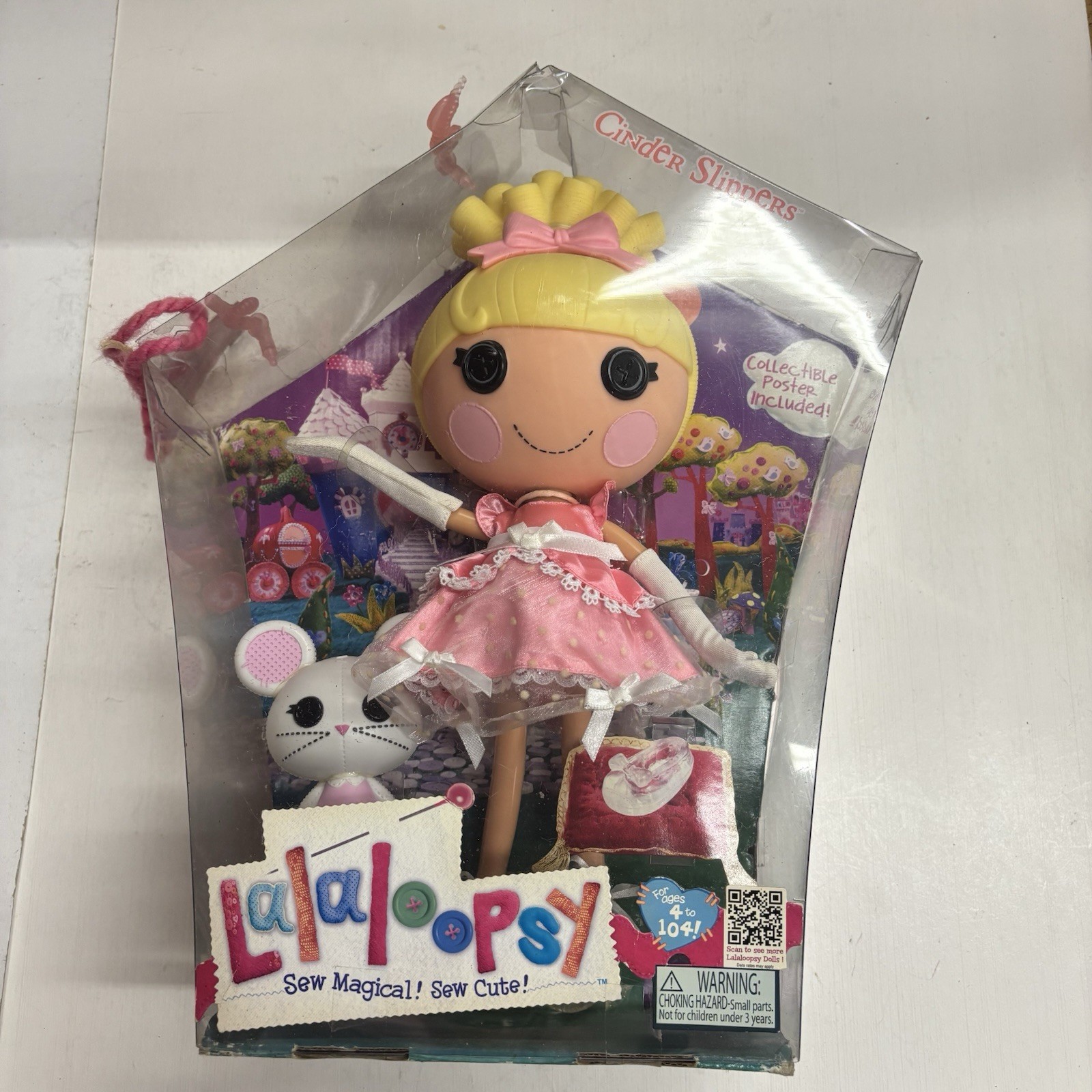 Lalaloopsy Cinder Slippers-New In Sealed box & Full Size 12 In Doll Lalaloopsy Cinder Slippers-New In Sealed box & Full Size 12 In Doll
