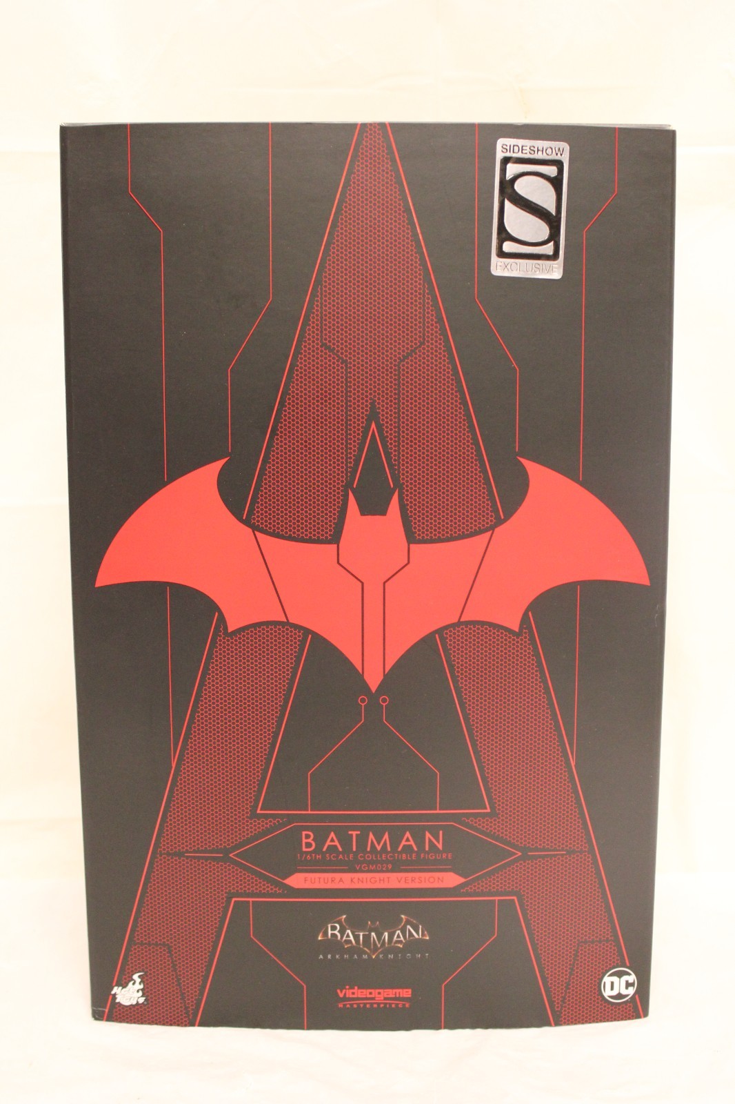 Hot Toys Sideshow VGM29 Arkham Knight Batman Futura Knight New Sealed DD4