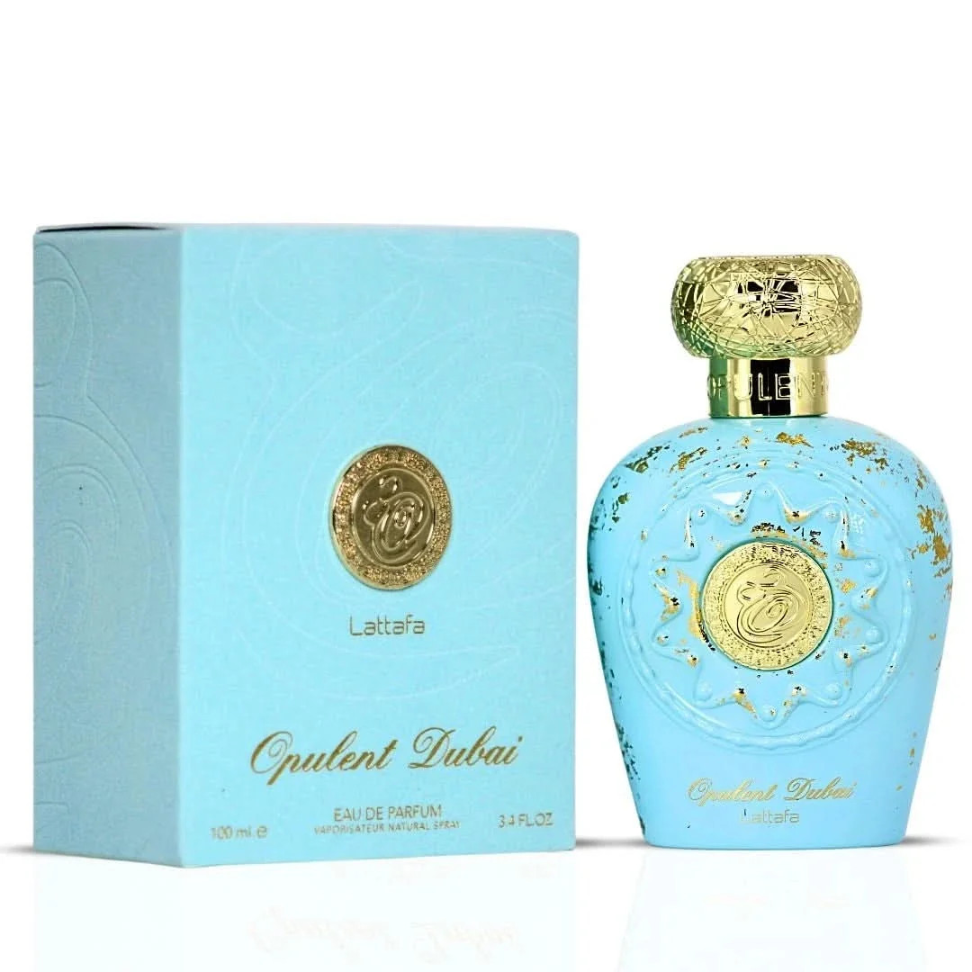 Opulent Dubai Eau de Parfum Spray 100ml (3.4 oz) by Lattafa 