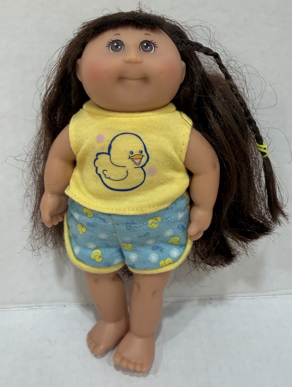 Vintage 2003-2004 Mini Cabbage Patch Kids Sleepover Collection Doll Brunette